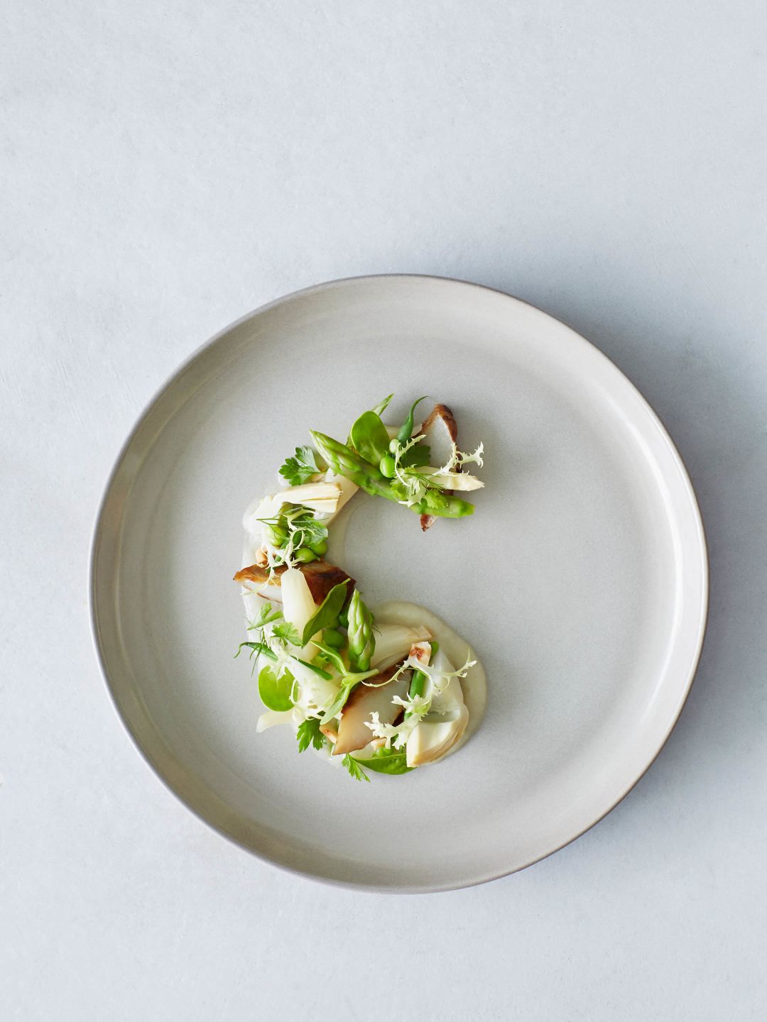 A Plate With Food On It