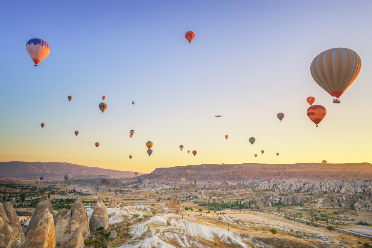 A view of beautiful Cappadocia © iStock