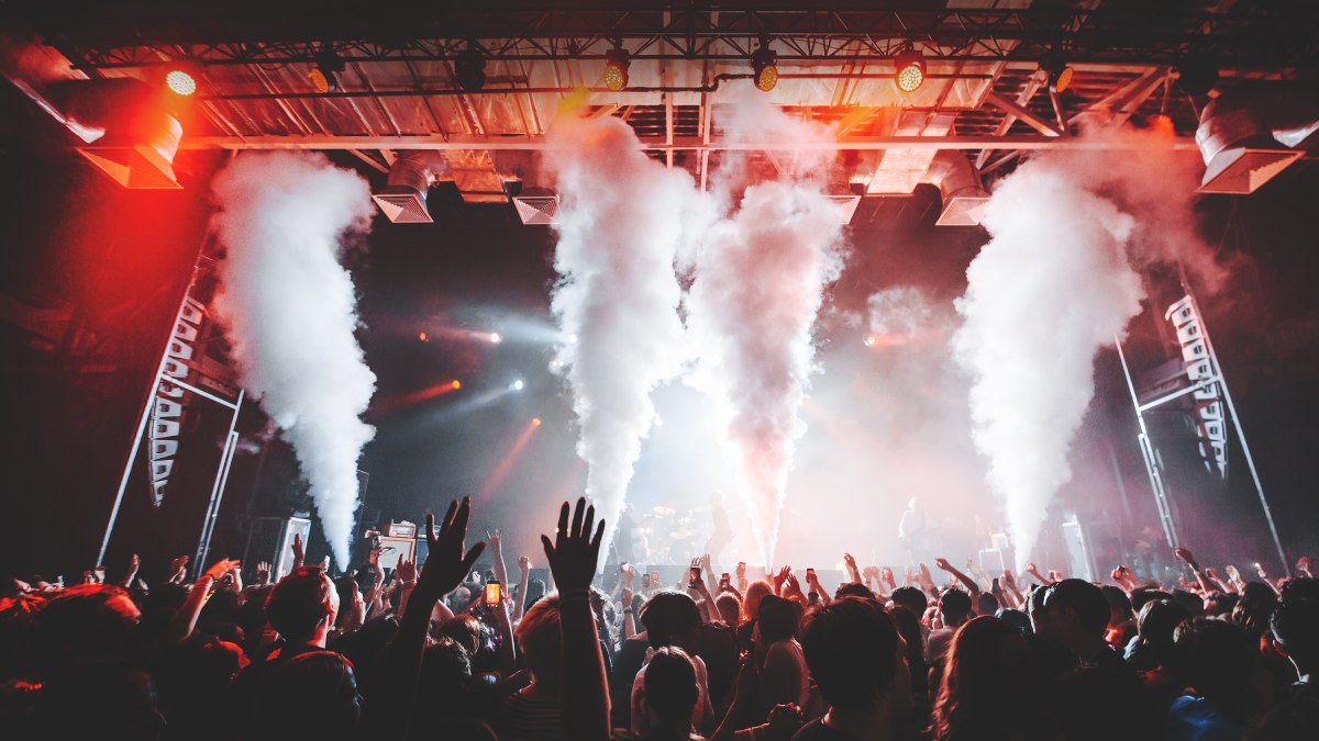 Crowd at a festival © shutterstock