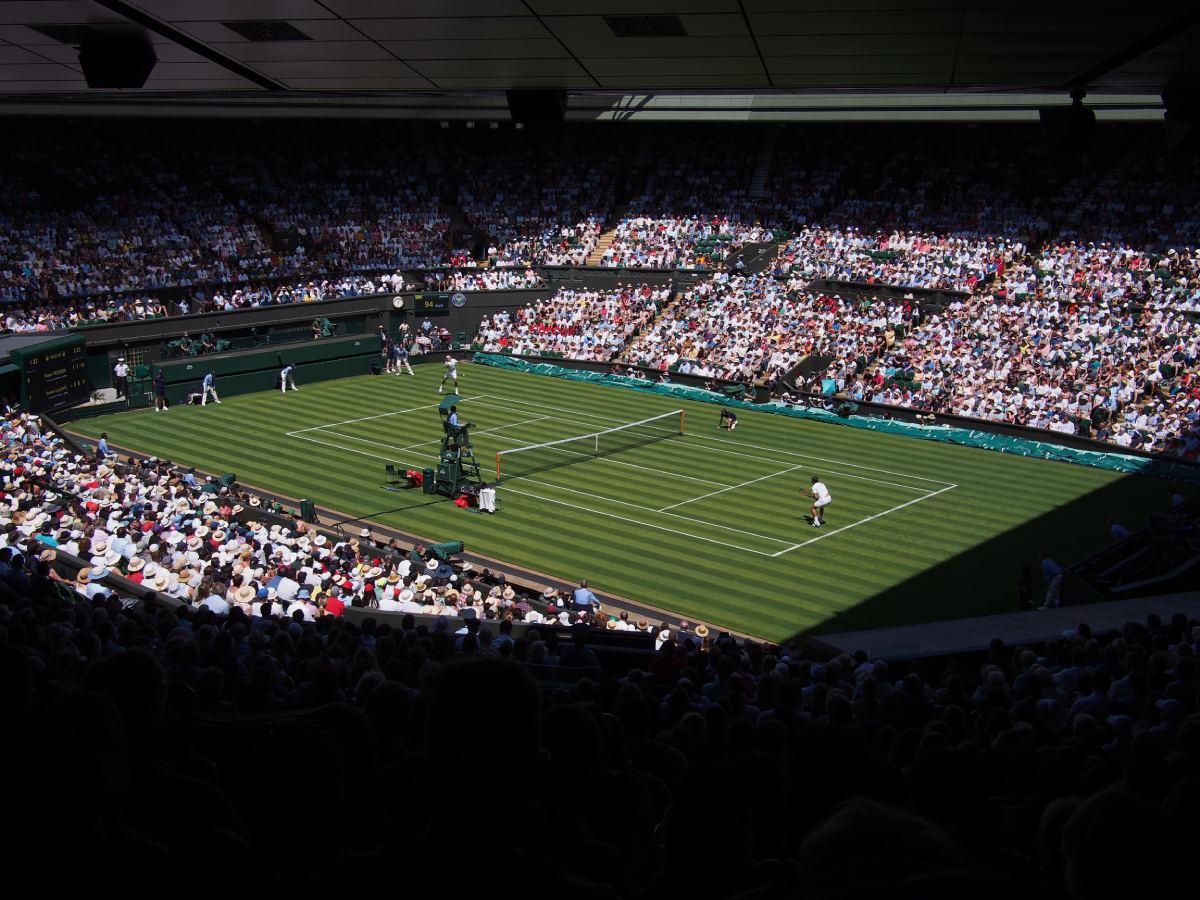 Wimbledon's main court © Shep McAllister on unsplash