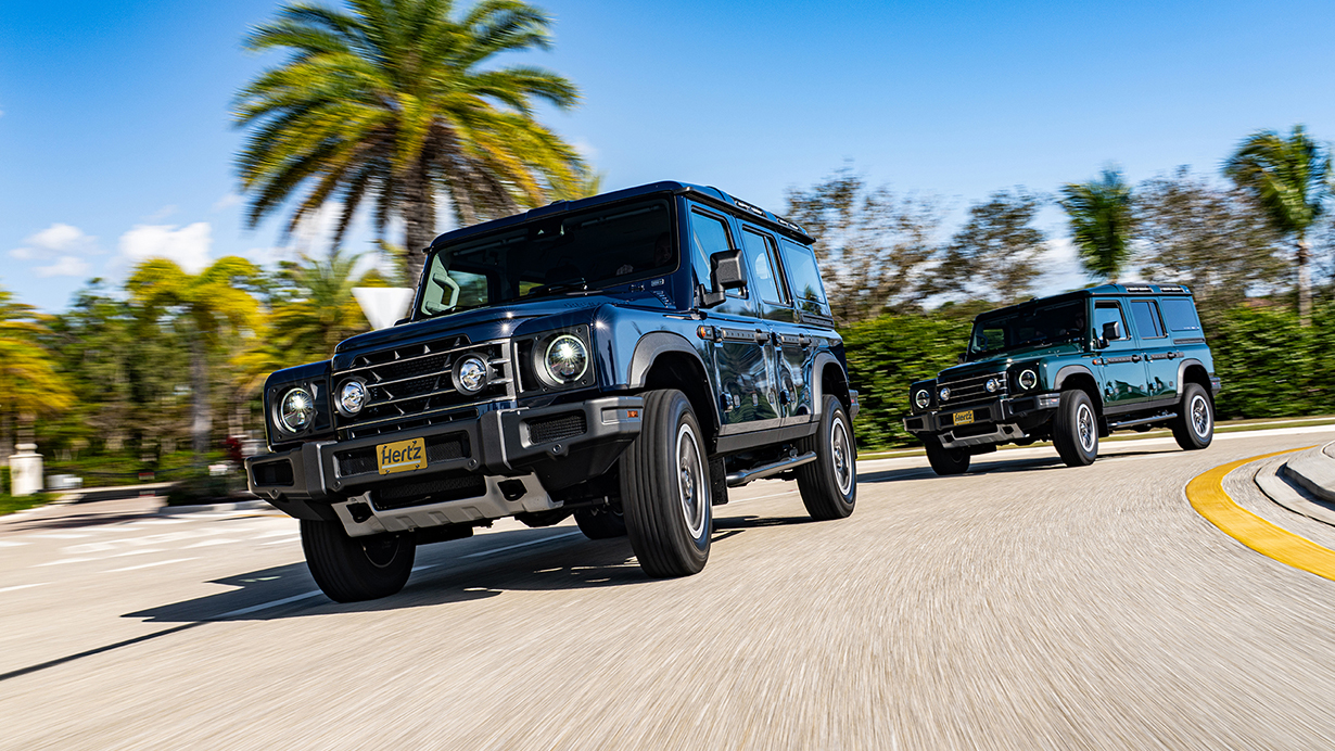 Hertz Adds INEOS Grenadier to U.S. Rental Fleet